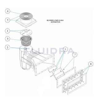 ΑΝΤΑΛΛΑΚΤΙΚΑ ΠΙΣΙΝΑΣ ΓΙΑ ΣΚΙΜΜΕΡ LINER 01464 ASTRALPOOL