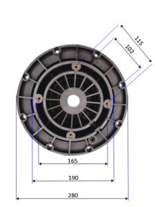 diastaseis RPUM0017.04R flantzas antlias pisinas karpa ka kripsol