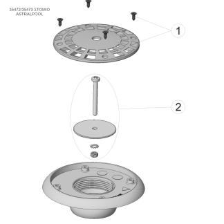 ΑΝΤΑΛΛΑΚΤΙΚΑ ΠΙΣΙΝΑΣ ΣΤΟΜΙΟ ΜΠΕΤΟΥ 35472 35473 ASTRALPOOL