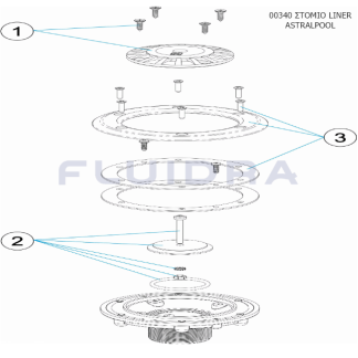 ΑΝΤΑΛΛΑΚΤΙΚΑ ΠΙΣΙΝΑΣ ΓΙΑ ΣΤΟΜΙΟ LINER 00340 ASTRALPOOL