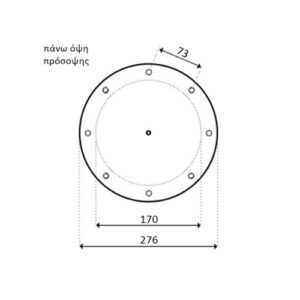 02-03-050 ΔΙΑΣΤΑΣΕΙΣ ΠΡΟΣΟΨΗΣ ΦΩΤΙΣΤΙΚΟΥ ΠΙΣΙΝΑΣ ΕΛΛΗΝΙΚΟΥ ΤΥΠΟΥ