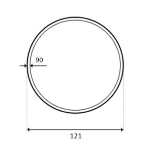 1223024 ΔΙΑΣΤΑΣΕΙΣ ΛΑΣΤΙΧΟ ΚΑΠΑΚΙΟΥ ΚΟΥΤΙΟΥ ΔΙΑΚΛΑΔΩΣΗΣ ΠΙΣΙΝΑΣ POOL'S